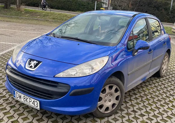 szczytna Peugeot 207 cena 5900 przebieg: 298000, rok produkcji 2007 z Szczytna